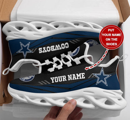 Footwearstorm Dallas Cowboys NFL Max Soul Shoes Sneakers For Men And Women 9