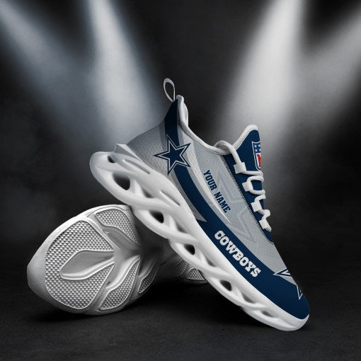 Footwearstorm Dallas Cowboys NFL Max Soul Shoes Sneakers For Men And Women 4