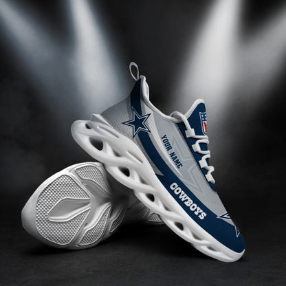Footwearstorm Dallas Cowboys NFL Max Soul Shoes Sneakers For Men And Women 4