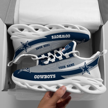 Footwearstorm Dallas Cowboys NFL Max Soul Shoes Sneakers For Men And Women 4