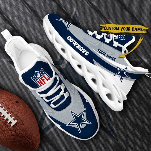 Footwearstorm Dallas Cowboys NFL Max Soul Shoes Sneakers For Men And Women 4