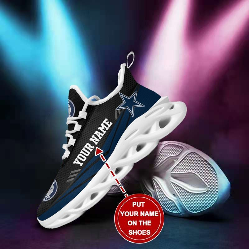 Footwearstorm Dallas Cowboys NFL Max Soul Shoes Sneakers For Men And Women 9