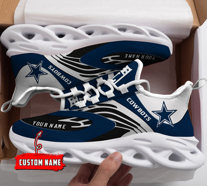 Footwearstorm Dallas Cowboys NFL Max Soul Shoes Sneakers For Men And Women 3