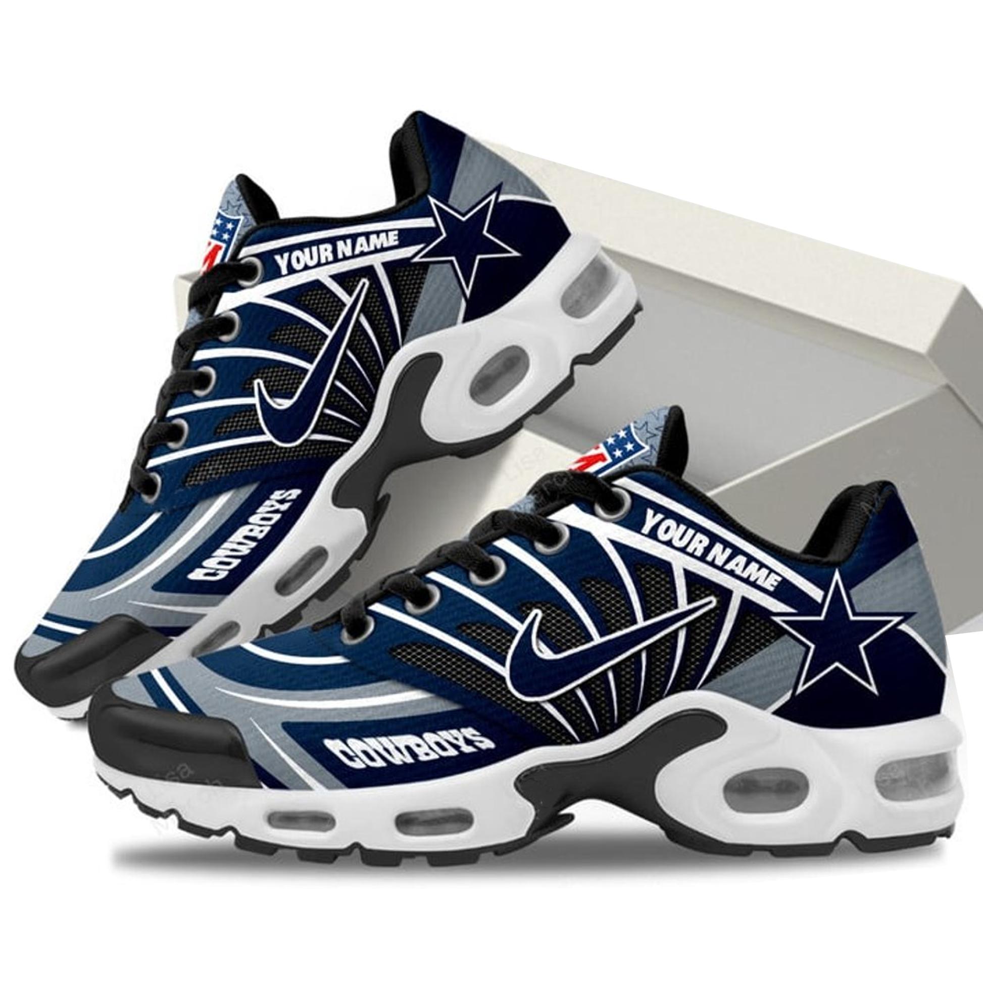 Footwearstorm Dallas Cowboys TN Shoes Sneakers For Men And Women 12