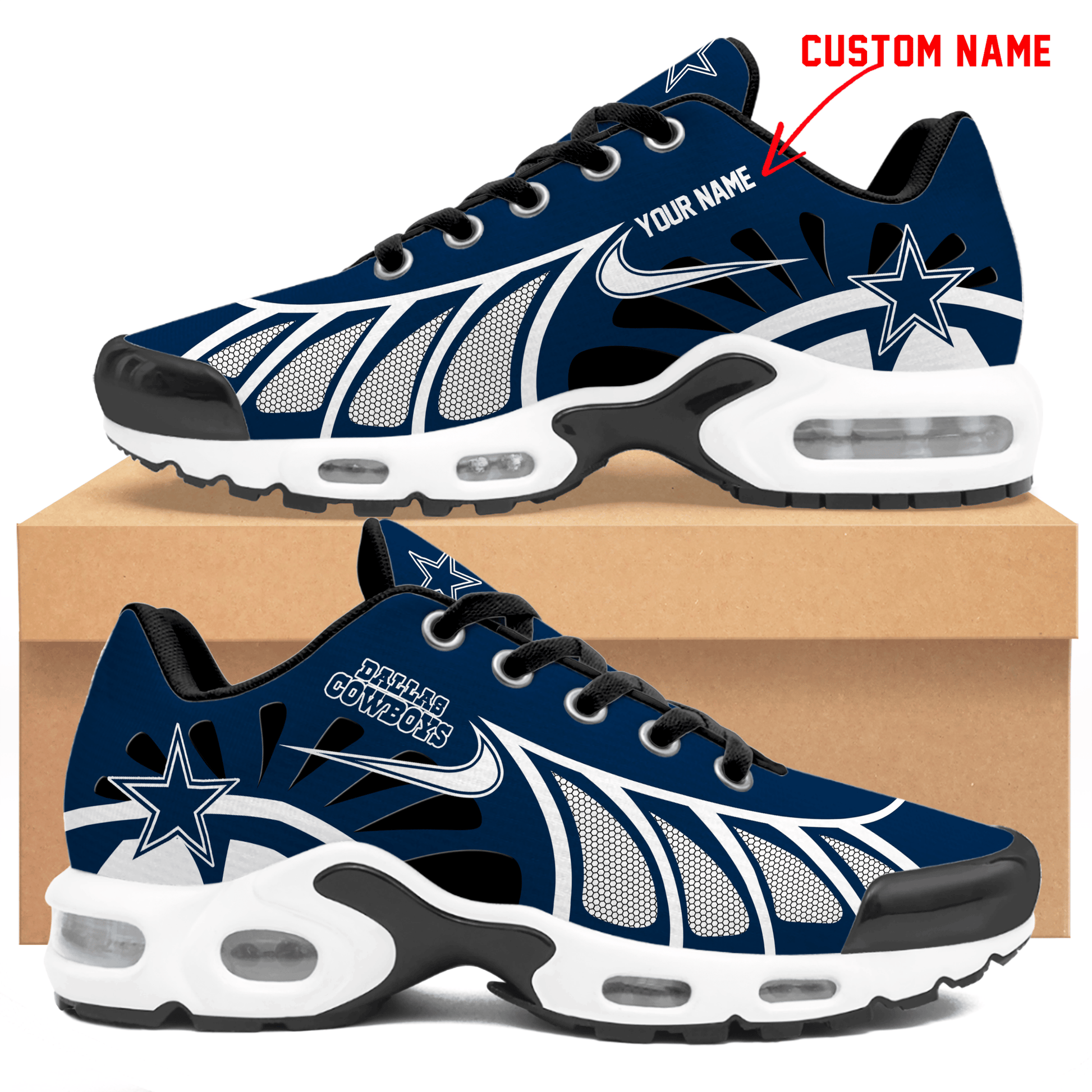 Footwearstorm Dallas Cowboys TN Shoes Sneakers For Men And Women 4