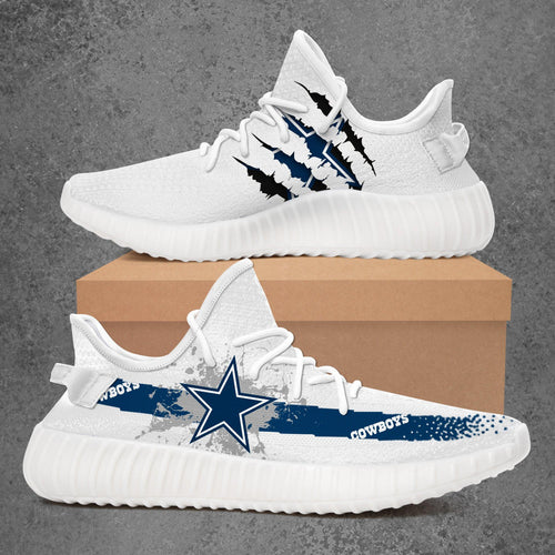 Footwearstorm Dallas Cowboys Yeezy Boost Shoes For Men And Women 1