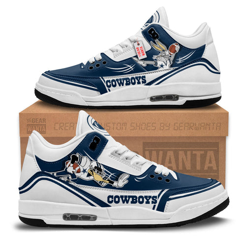 Footwearstorm Dallas Stars AJ3 Sneakers Shoes For Men And Women