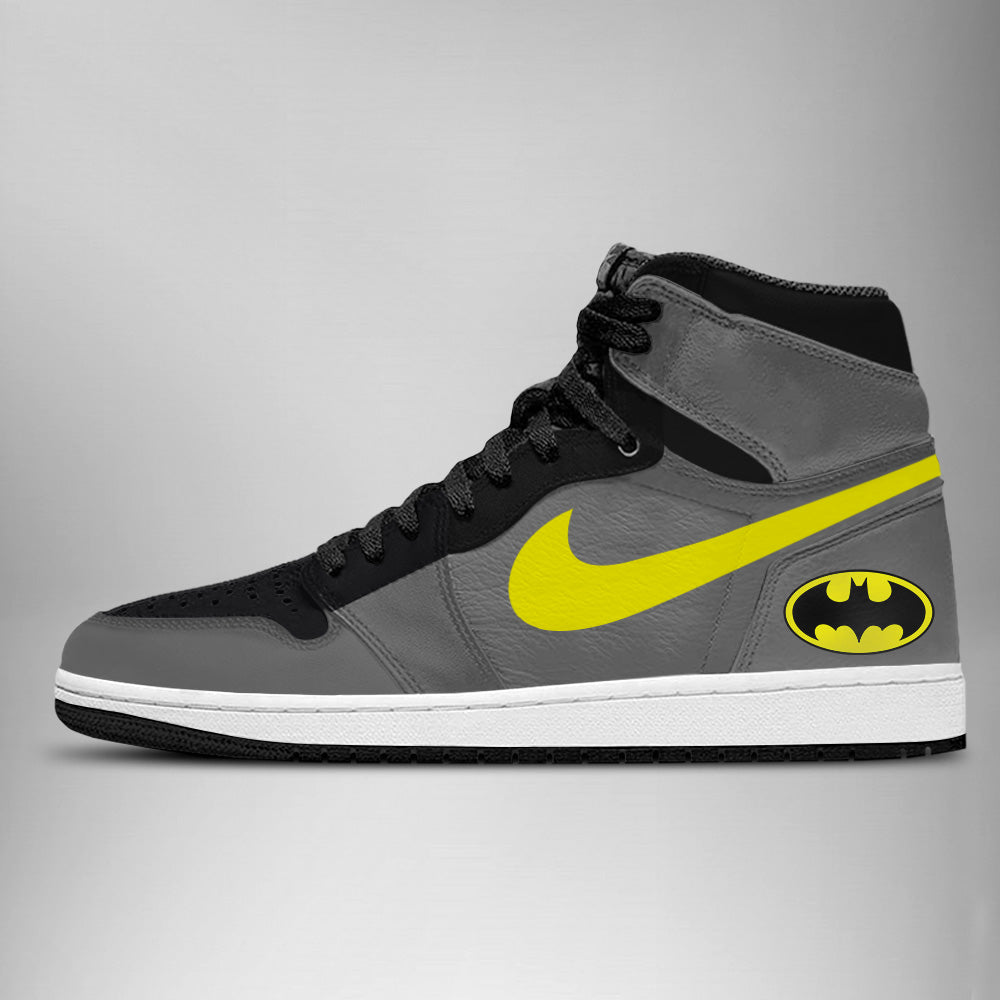 Footwearstorm DC Batman &amp; Robin AJ1 High Sneakers Shoes For Men And Women 1