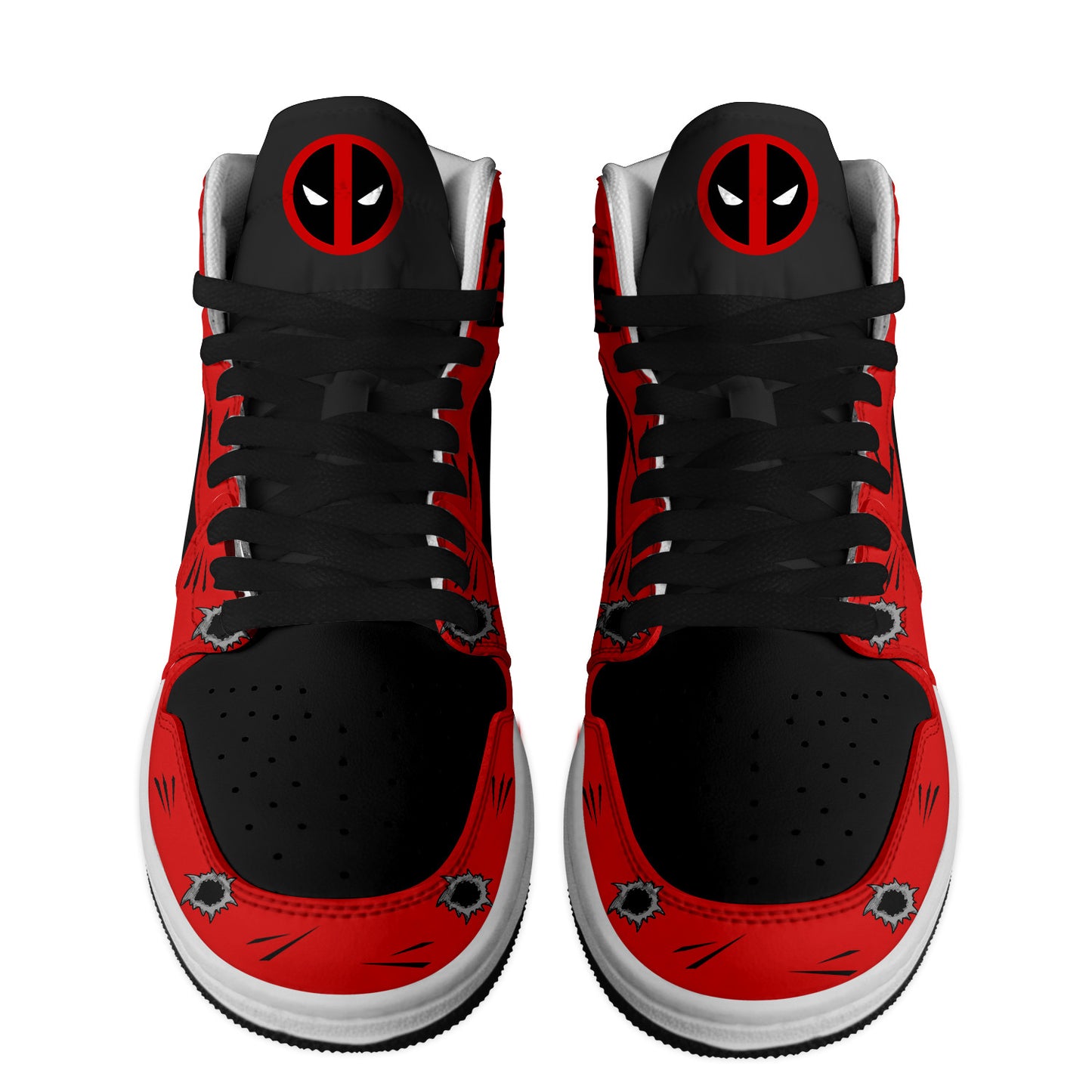 Footwearstorm Deadpool AJ1 High Sneakers Shoes For Men And Women 1