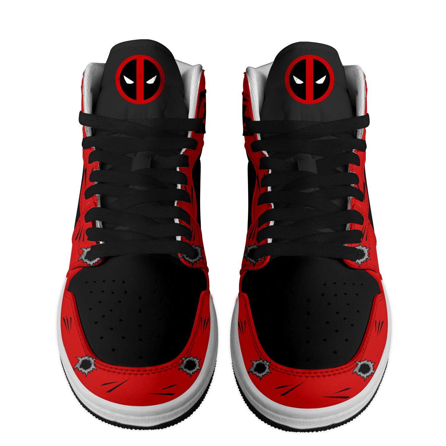 Footwearstorm Deadpool AJ1 High Sneakers Shoes For Men And Women 1