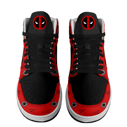 Footwearstorm Deadpool AJ1 High Sneakers Shoes For Men And Women 1