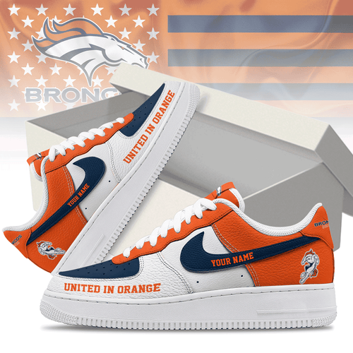 Footwearstorm Denver Broncos Air Low-Top Sneakers Shoes For Men And Women 2