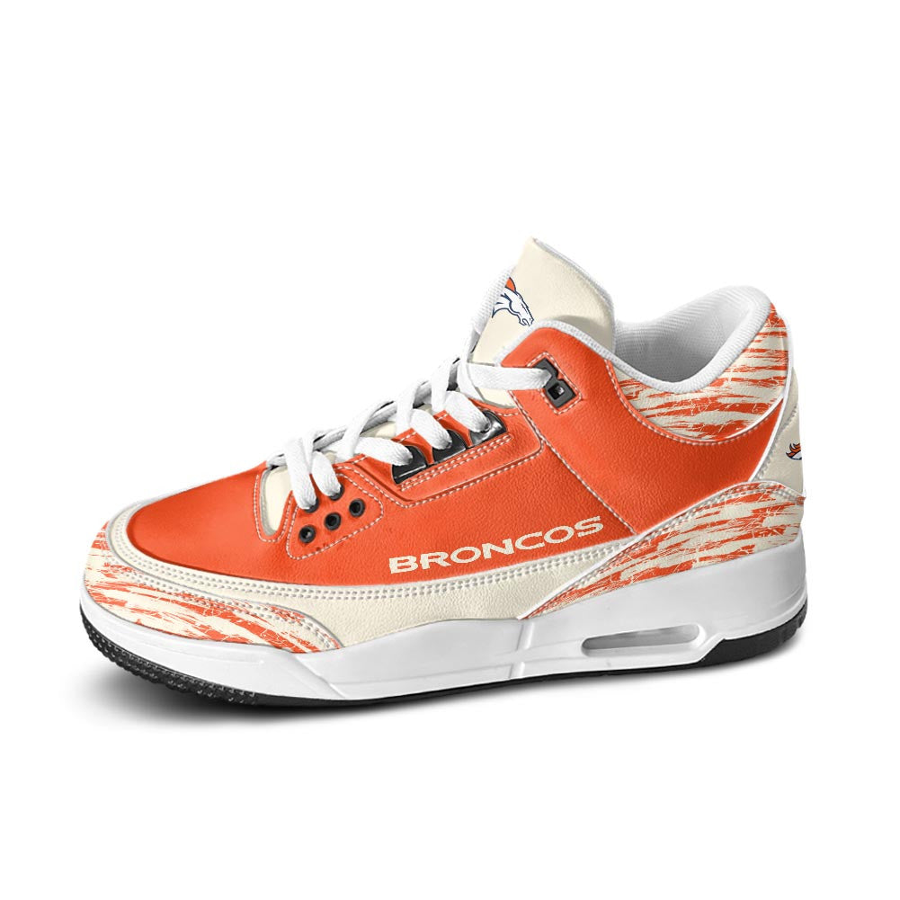 Footwearstorm Denver Broncos AJ3 Sneakers Shoes For Men And Women