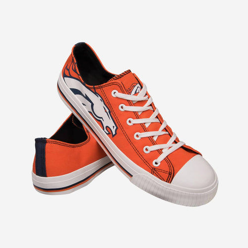Footwearstorm Denver Broncos Low Top Canvas Sneakers Shoes For Men And Women 1