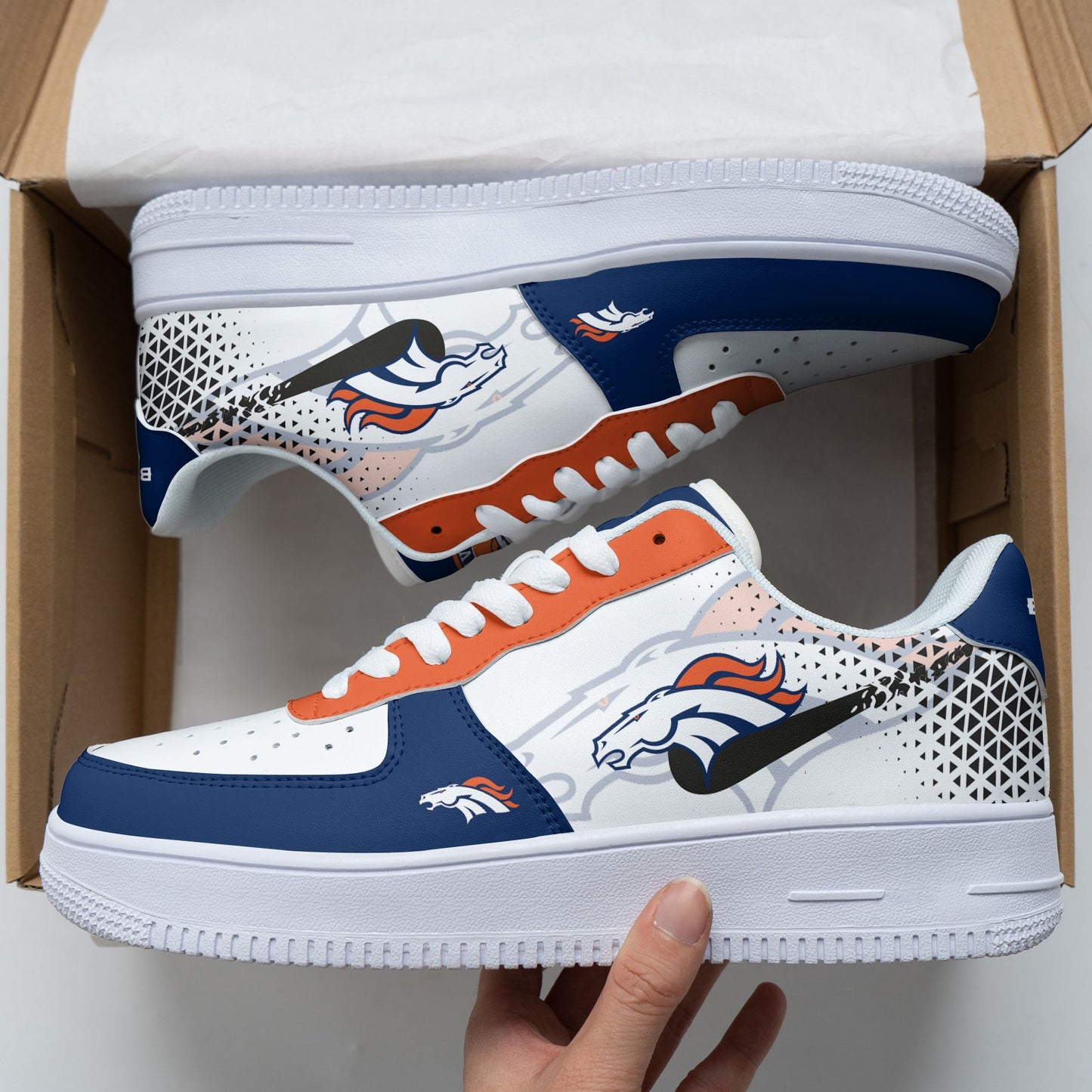 Footwearstorm Denver Broncos NFL Air Low-Top Sneakers Shoes For Men And Women 1205359