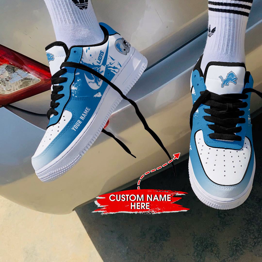 Footwearstorm Detroit Lions Air Low-Top Sneakers Shoes For Men And Women 120545