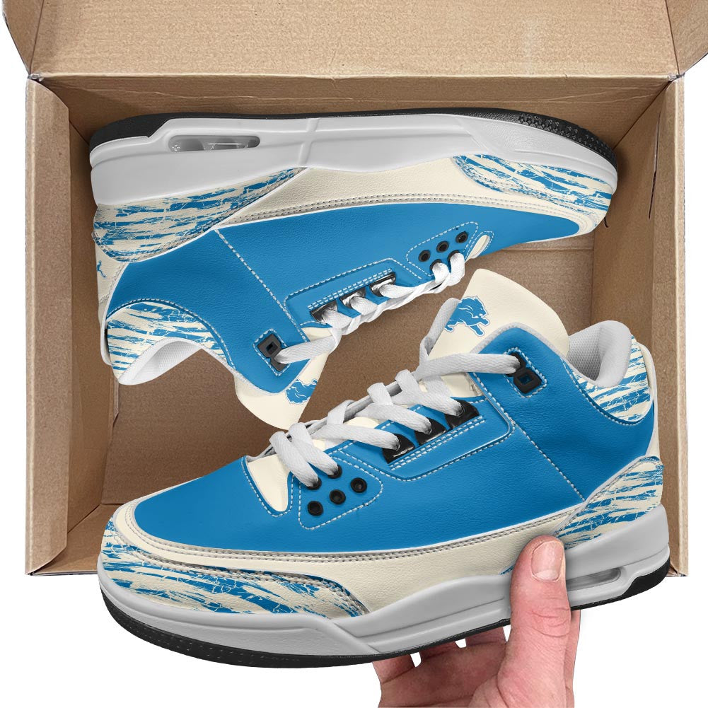 Footwearstorm Detroit Lions AJ3 Sneakers Shoes For Men And Women