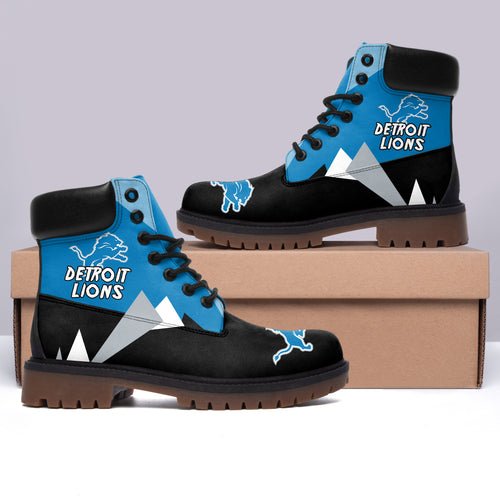 Footwearstorm Detroit Lions Boots Shoes For Men And Women 1