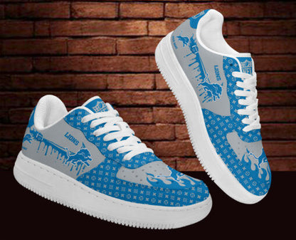 Footwearstorm Detroit Lions NFL Air Low-Top Sneakers Shoes For Men And Women 1205789