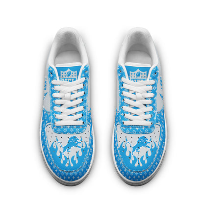 Footwearstorm Detroit Lions NFL Air Low-Top Sneakers Shoes For Men And Women 1205789