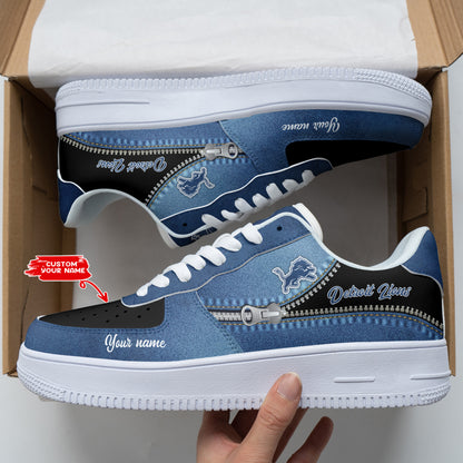 Footwearstorm Detroit Lions NFL Air Low-Top Sneakers Shoes For Men And Women 1205187