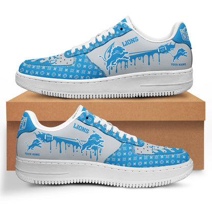 Footwearstorm Detroit Lions NFL Air Low-Top Sneakers Shoes For Men And Women 1205789