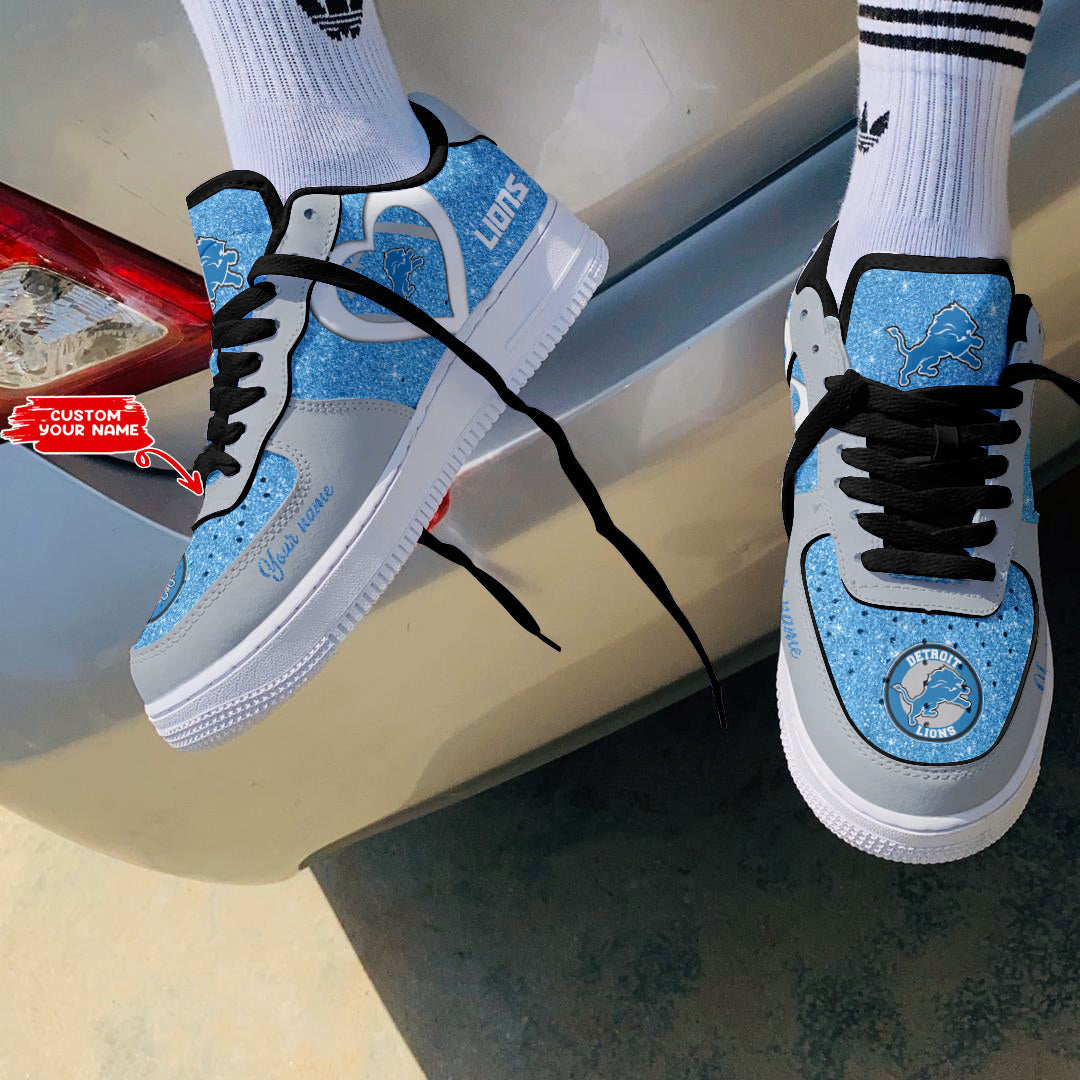 Footwearstorm Detroit Lions NFL Air Low-Top Sneakers Shoes For Men And Women 1205190