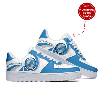Footwearstorm Detroit Lions NFL Air Low-Top Sneakers Shoes For Men And Women 1
