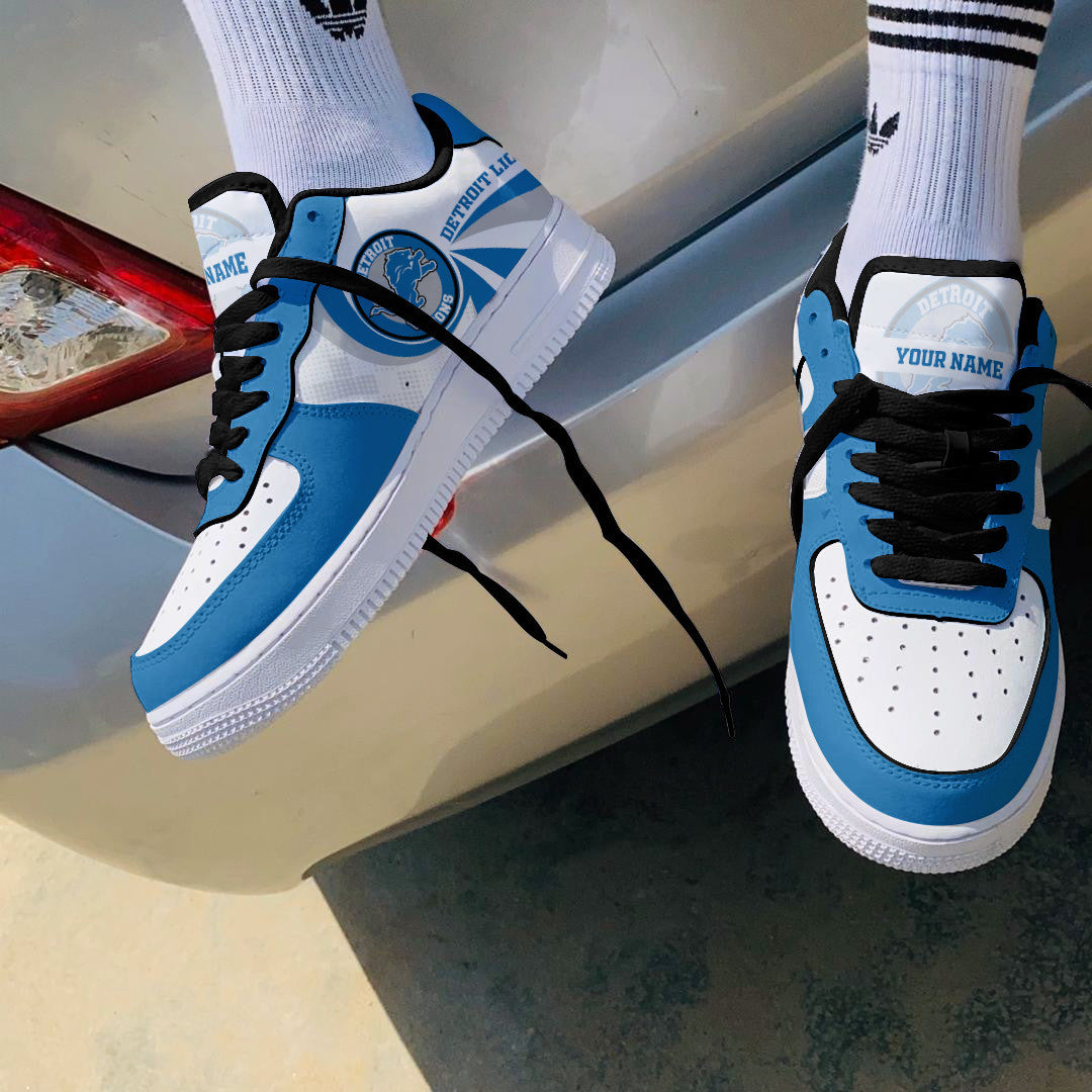 Footwearstorm Detroit Lions NFL Air Low-Top Sneakers Shoes For Men And Women 1