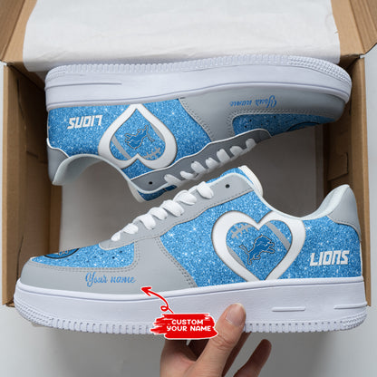 Footwearstorm Detroit Lions NFL Air Low-Top Sneakers Shoes For Men And Women 1205190