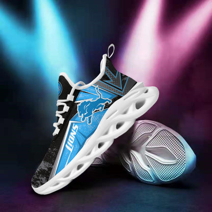 Footwearstorm Detroit Lions NFL Max Soul Shoes Sneakers For Men And Women 8