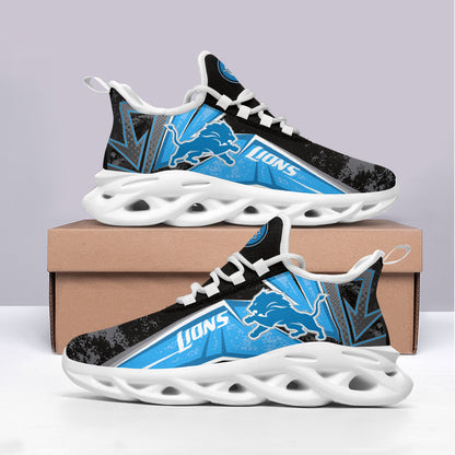 Footwearstorm Detroit Lions NFL Max Soul Shoes Sneakers For Men And Women 8