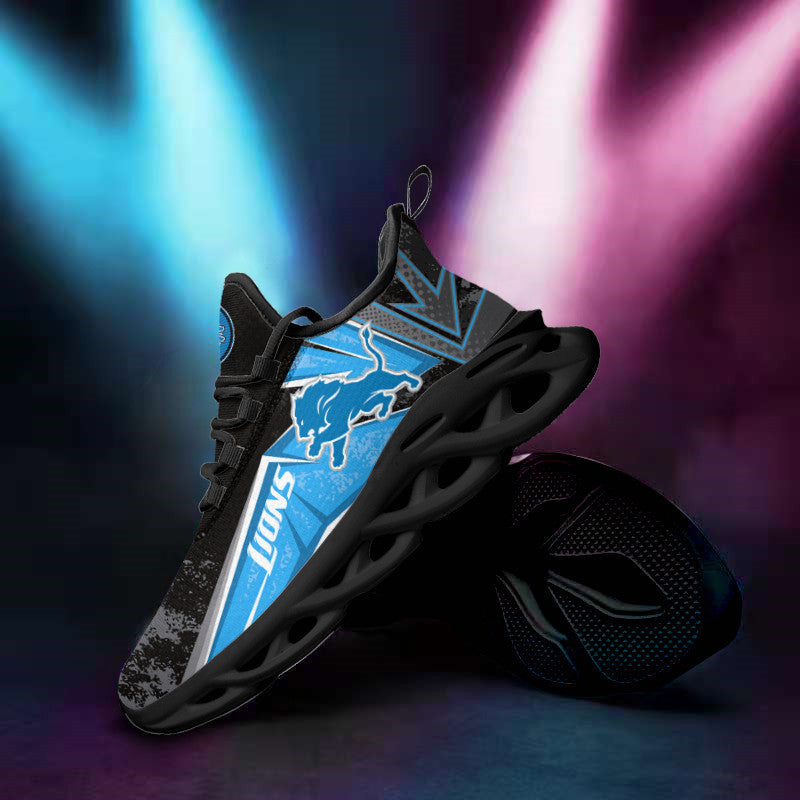 Footwearstorm Detroit Lions NFL Max Soul Shoes Sneakers For Men And Women 8
