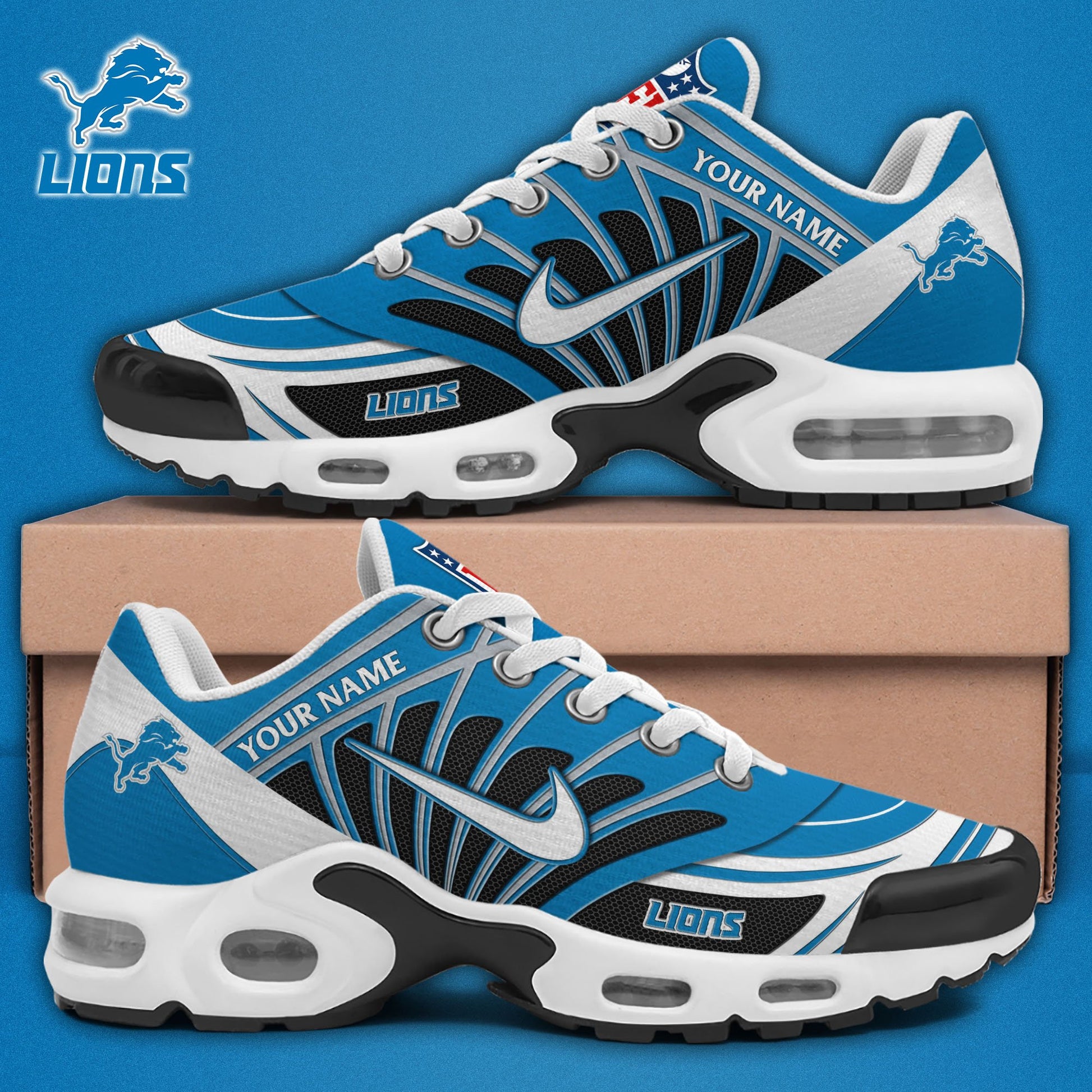 Footwearstorm Detroit Lions TN Shoes Sneakers For Men And Women 5
