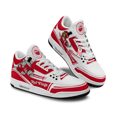 Footwearstorm Detroit Red Wings AJ3 Sneakers Shoes For Men And Women