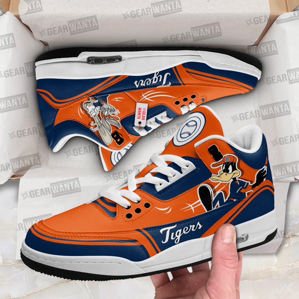 Footwearstorm Detroit Tigers AJ3 Sneakers Shoes For Men And Women