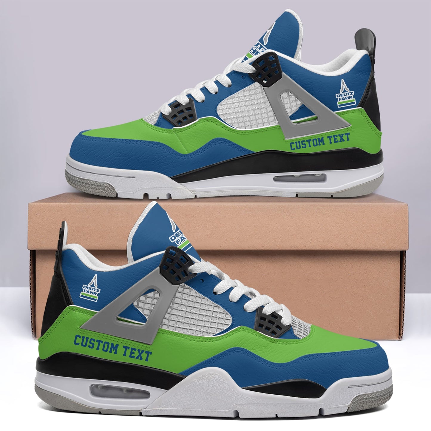 Footwearstorm Deutz Fahr AJ4 Sneakers Shoes For Men And Women