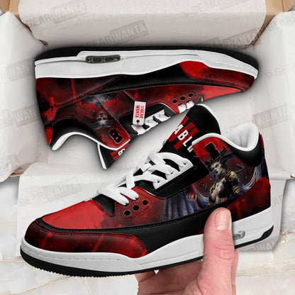 Footwearstorm Diablo IV Lilith AJ3 Sneakers Shoes For Men And Women