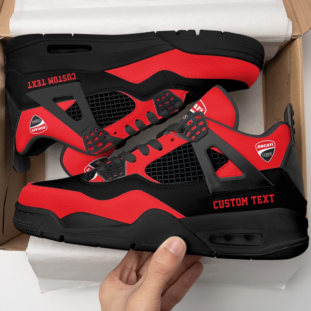 Footwearstorm Ducati Corse AJ4 Sneakers Shoes For Men And Women