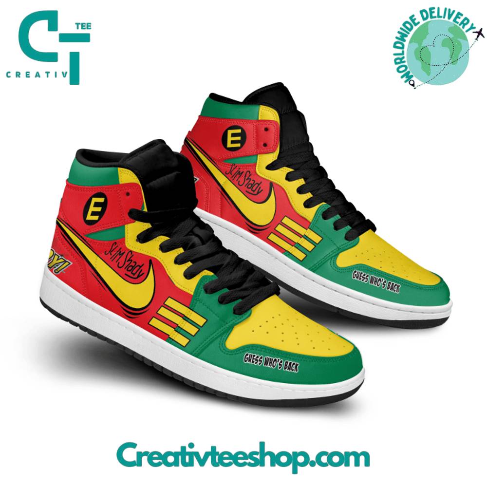 Footwearstorm Eminem AJ1 High Sneakers Shoes For Men And Women 2
