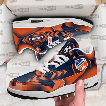 Footwearstorm FC Cincinnati AJ3 Sneakers Shoes For Men And Women