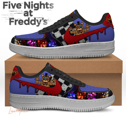 Footwearstorm Five Nights at Freddy's Air Low-Top Sneakers Shoes For Men And Women 2