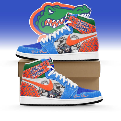 Footwearstorm Florida Gators AJ1 High Sneakers Shoes For Men And Women 1