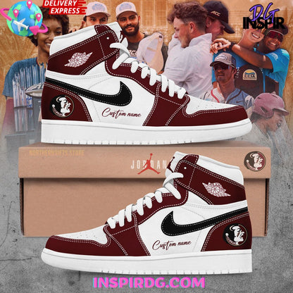 Footwearstorm Florida State Seminoles AJ1 High Sneakers Shoes For Men And Women 1