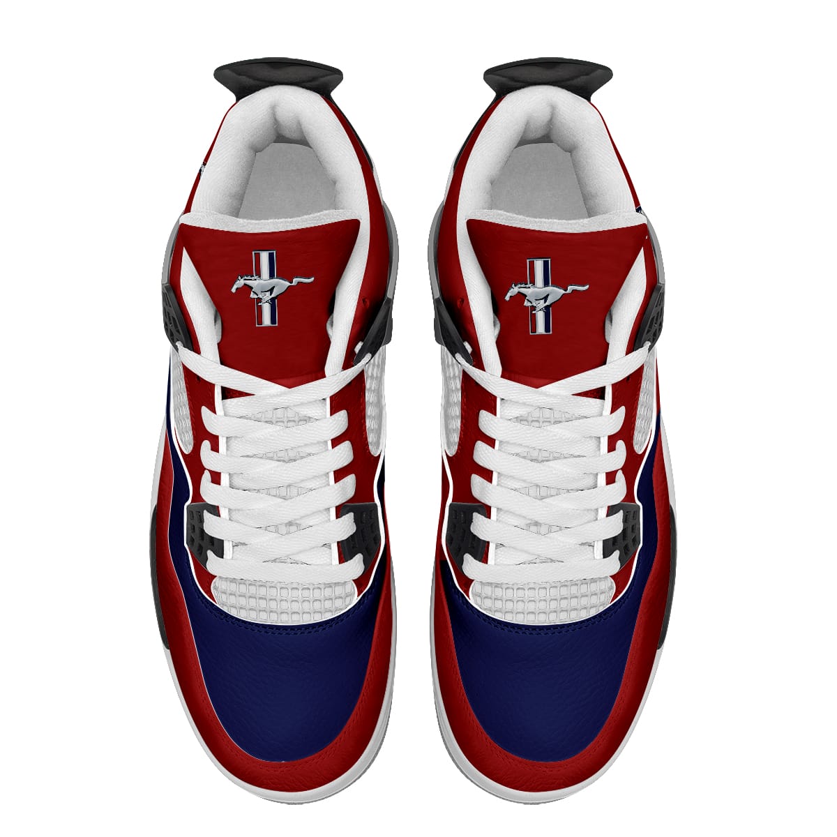 Footwearstorm Ford Mustang AJ4 Sneakers Shoes For Men And Women