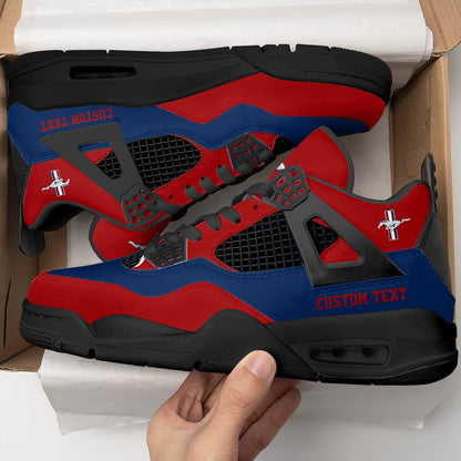 Footwearstorm Ford Mustang AJ4 Sneakers Shoes For Men And Women