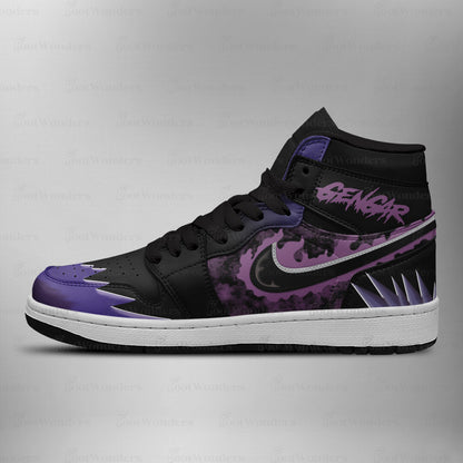 Footwearstorm Gengar AJ1 High Sneakers Shoes For Men And Women 1