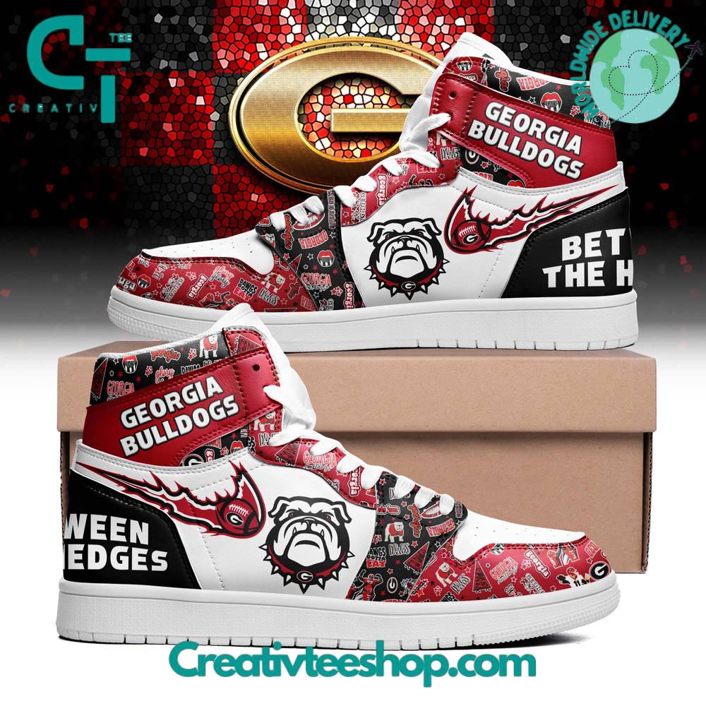 Footwearstorm Georgia Bulldogs AJ1 High Sneakers Shoes For Men And Women 1