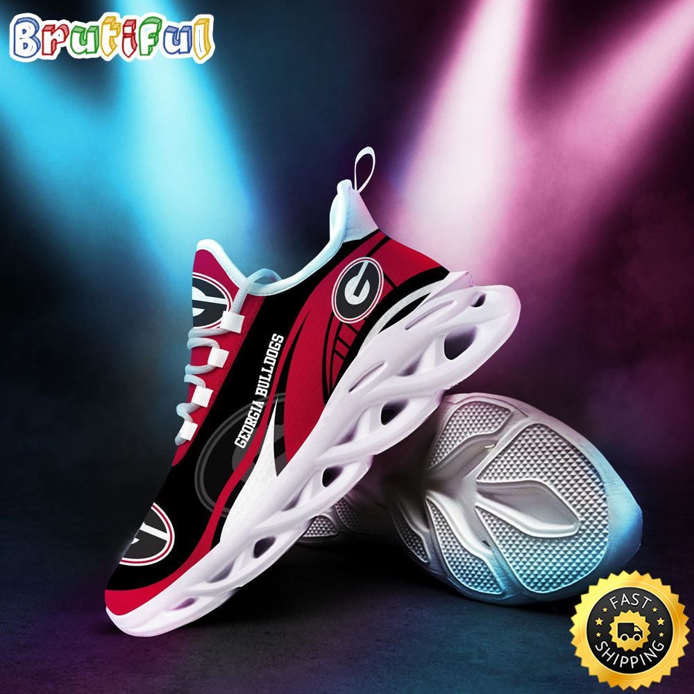 Footwearstorm Georgia Bulldogs Max Soul Shoes Sneakers For Men And Women 2