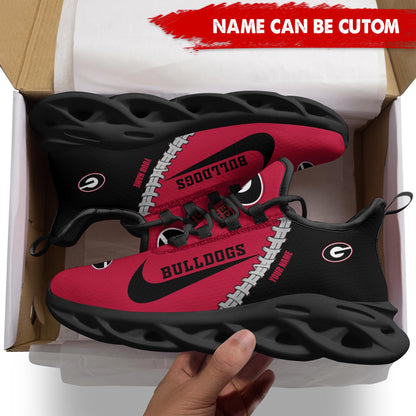 Footwearstorm Georgia Bulldogs Max Soul Shoes Sneakers For Men And Women 5